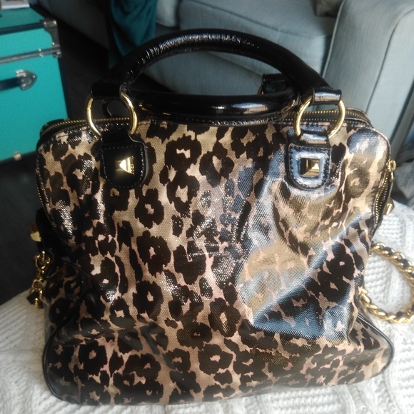 Betsey Johnson Leopard Print Handbag - Picture 4 of 8